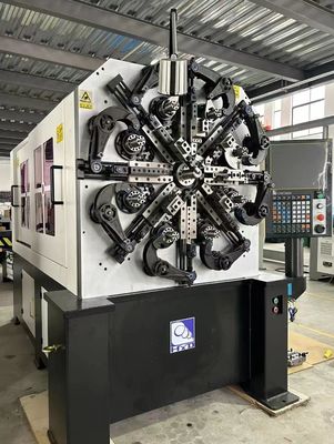 HYD-40T-5A পাঁচ অক্ষ CNC স্প্রিং ফর্মিং মেশিন হ্যান্ডলিং 1.0-4.2 মিমি তার