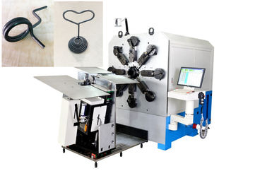 সিএনসি কন্ট্রোল সিস্টেম দিয়ে উচ্চ গতির দশ অক্ষ বসন্ত মেশিন