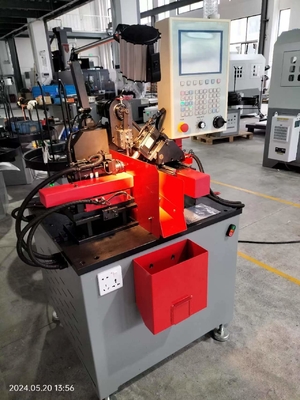 M4-M10 6 অক্ষ উচ্চ নির্ভুলতা CNC Helicoil স্প্রিং তৈরি মেশিন জন্য তারের থ্রেড সন্নিবেশ জন্য