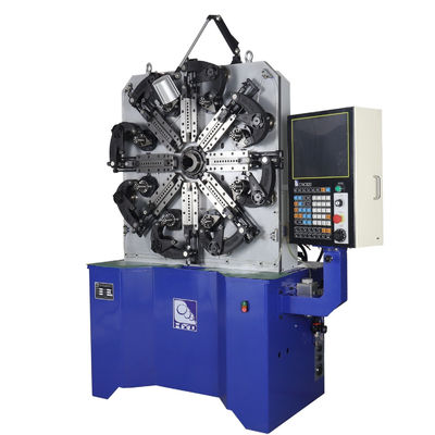5.5KW 4 Axis CNC স্প্রিং প্রাক্তন টেনশন টর্শন স্প্রিং মেকিং সিস্টেম দ্রুত