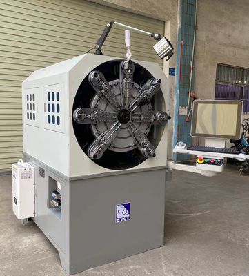 0.3-2.5mm উচ্চ দক্ষতা সিএনসি স্প্রিং মেশিন, মাল্টি ফাংশন কম্পিউটার স্প্রিং মেশিন