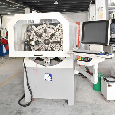 Automatic CNC Spring Machine with 110m/min Max Wire Speed 1000 Program Storage Volume and 9.35kW Power for Precision Coiling