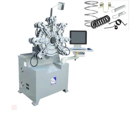 কম নয়েজ 380V 50Hz স্প্রিং মেকিং ইকুইপমেন্ট ম্যাক্স ওয়্যার ব্যাস 2.5 মিমি সিস্টেম