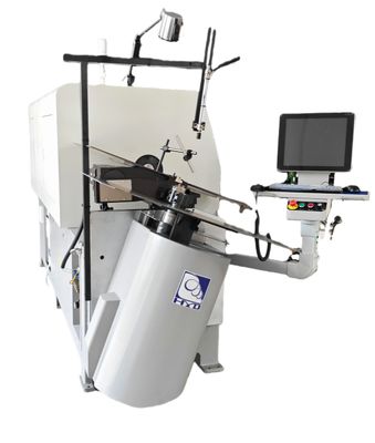 কম্পিউটার নিয়ন্ত্রিত স্প্রিং তার বাঁকানো এবং গঠন মেশিন ২-৮ মিমি স্টিলের তারের জন্য