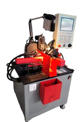 স্বয়ংক্রিয় সিএনসি ওয়্যার থ্রেড হেলিকোল মেশিন এম 4-এম 16 স্প্রিং রোলিং মেশিন মোটর আর্ম তৈরির মেশিন সহ