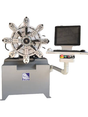 ০.৩-২.৫মিমি মোটর কোর কম্পোনেন্ট ম্যানুফ্যাকচারিং এবং ফর্মিংয়ের জন্য স্বয়ংক্রিয় প্রিসিশন CANLESS স্প্রিং কয়েলিং মেশিন মাল্টি-ফাংশন