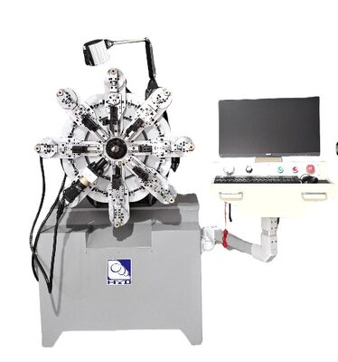 ০.৩-২.৫মিমি মোটর কোর কম্পোনেন্ট ম্যানুফ্যাকচারিং এবং ফর্মিংয়ের জন্য স্বয়ংক্রিয় প্রিসিশন CANLESS স্প্রিং কয়েলিং মেশিন মাল্টি-ফাংশন