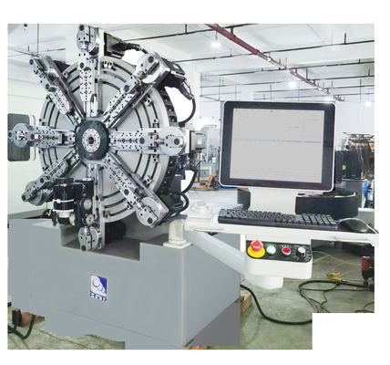 4.0mm CNC কন্ট্রোল স্প্রিং ম্যানুফ্যাকচারিং মেশিন কয়েলিং ফর্মিং সিস্টেম