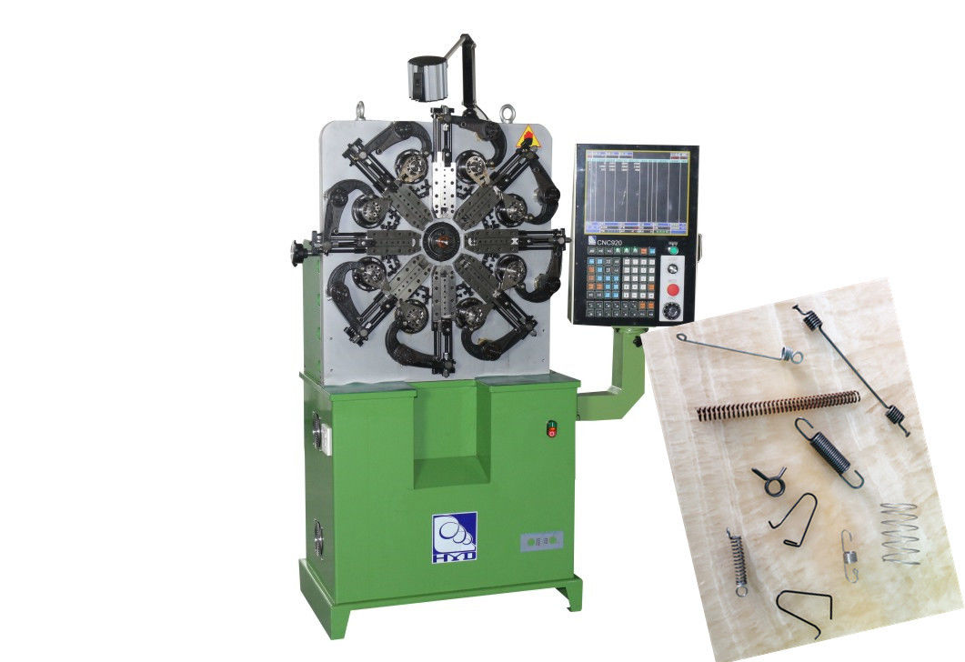 0.2 - 2.3 মিমি তারের ব্যাস CNC স্প্রিং মেশিন উচ্চ নির্ভুলতা 3-4 অক্ষ সিস্টেম