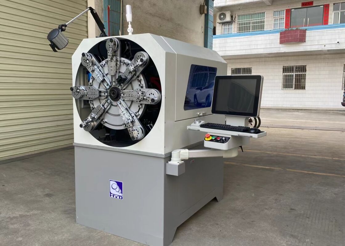 0.3-2.5mm উচ্চ দক্ষতা সিএনসি স্প্রিং মেশিন, মাল্টি ফাংশন কম্পিউটার স্প্রিং মেশিন